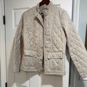 a new day Women's Quilted Cream Jacket